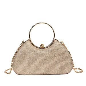 7648 Rhinestone Evening Clutch Purse Sequin Bag, Sparkling Handbag Formal